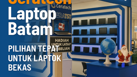 Cari Laptop Second Batam Murah & Berkualitas? Hanya di CeraTech