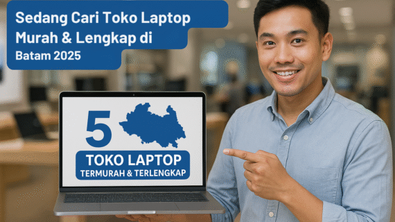 5 Rekomendasi Toko Laptop Terlengkap dan Termurah di Batam