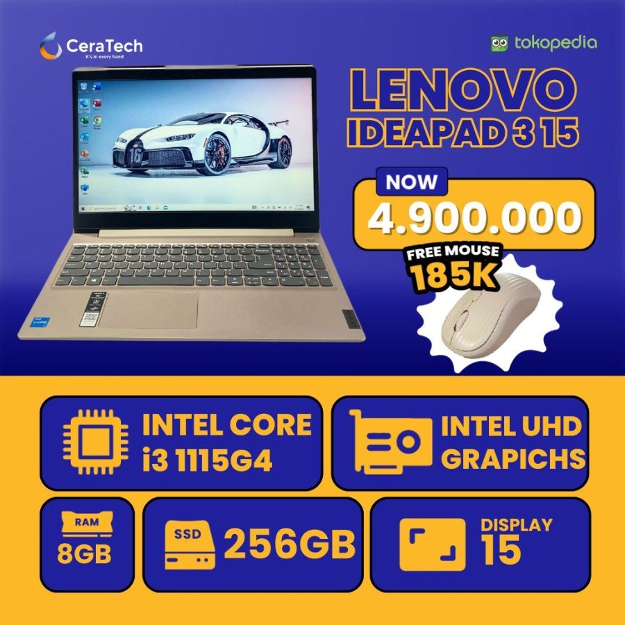 Lenovo Ideapad 3 15