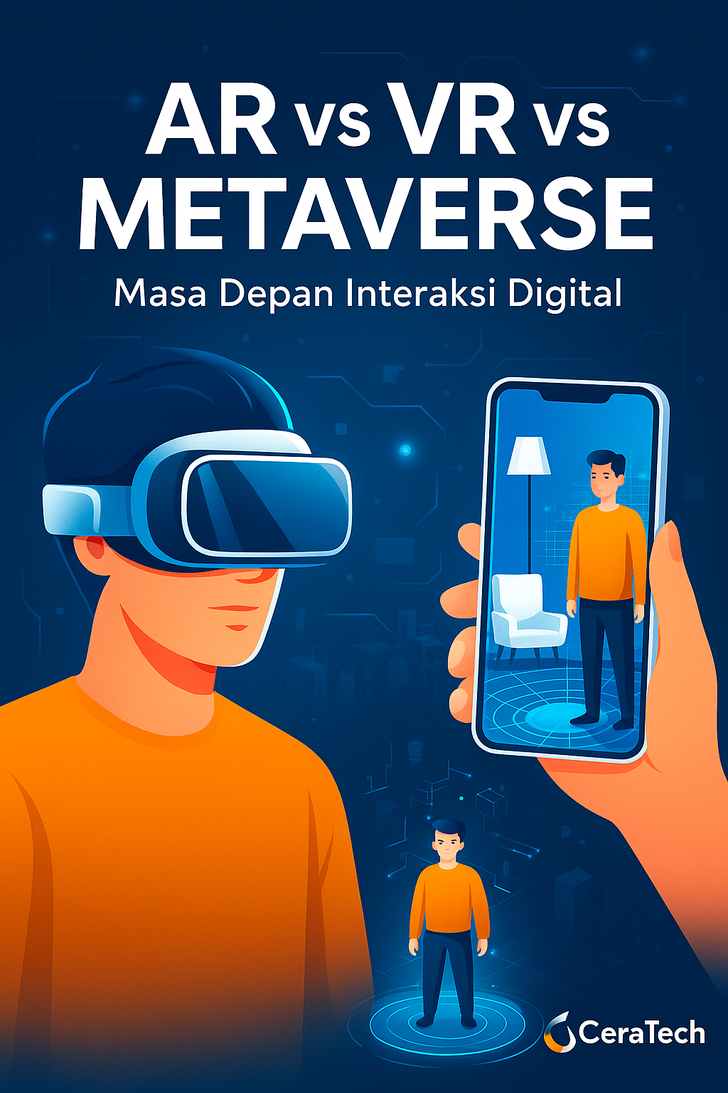 perbedaan metaverse ar dan vr