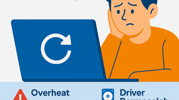 Laptop Tiba-Tiba Restart Sendiri? Ini Penyebab & Solusinya