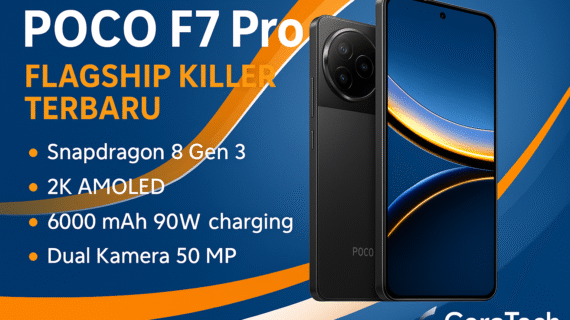 Poco F7 Pro Resmi Meluncur di Indonesia: Ini spesifikasinya!