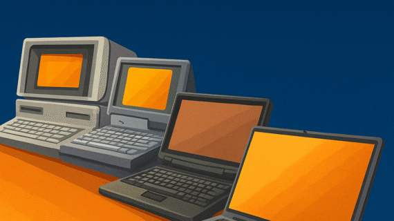 Sejarah Laptop : Dari Raksasa 11 Kg Menuju Desain Clamshell
