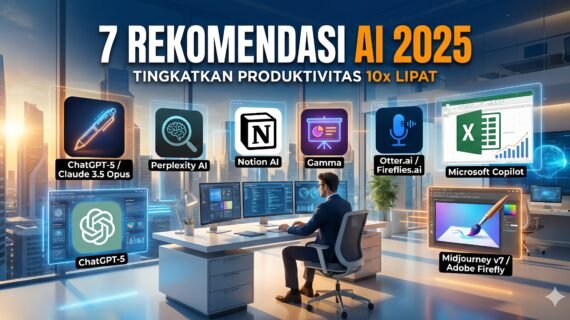 7 Rekomendasi AI 2025 Wajib Punya: Tingkatkan Produktivitas
