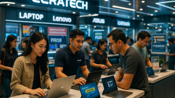Panduan Memilih Toko Laptop Terbaik Di Batam 2026: Rekomendasi Ceratech, Garansi, Dan Tips